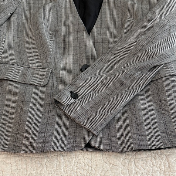 Premise Classic Checkered Blazer NWOT, Sz 12 - Picture 4 of 5